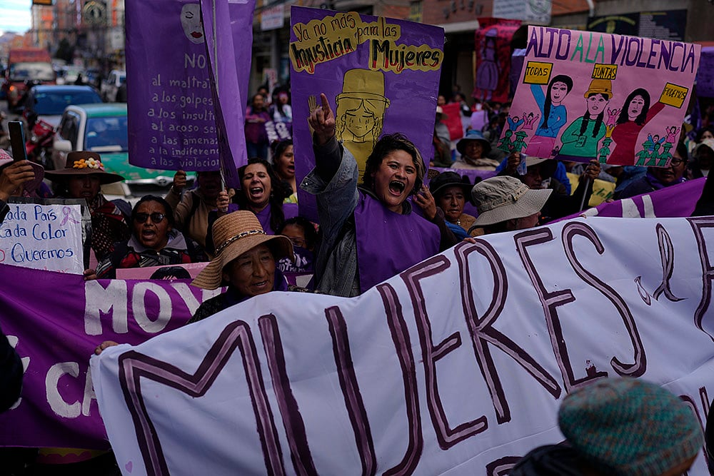 International Day for the Elimination of Violence against Women 2024 photo gallery_El Alto, Bolivia