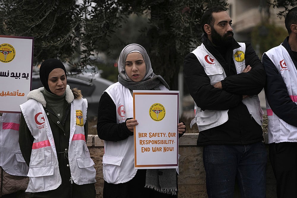 International Day for the Elimination of Violence against Women 2024 in West Bank city of Bethlehem
