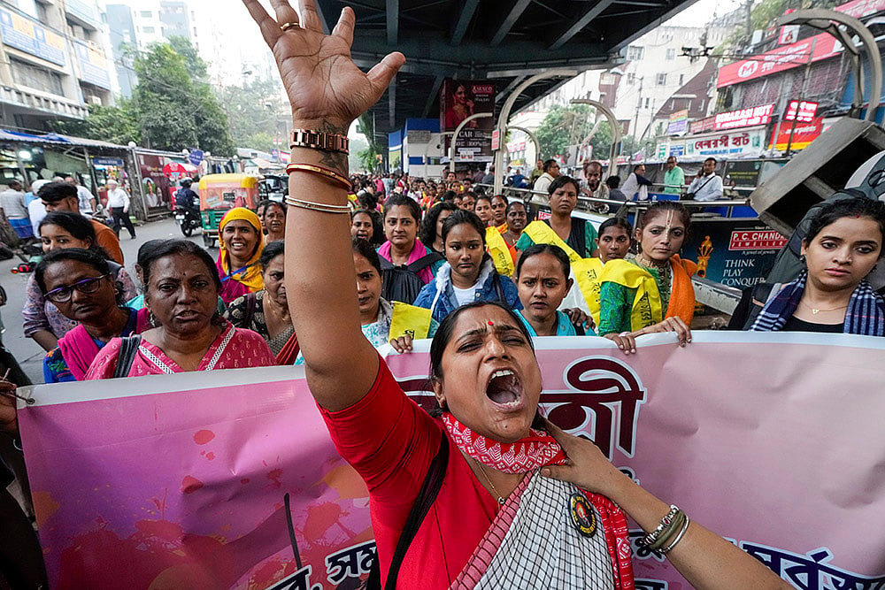 International Day for the Elimination of Violence against Women 2024 photo gallery_Kolkata