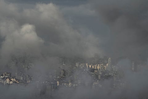 Middle East Tensions: Smoke rises after an Israeli airstrike in Lebanon