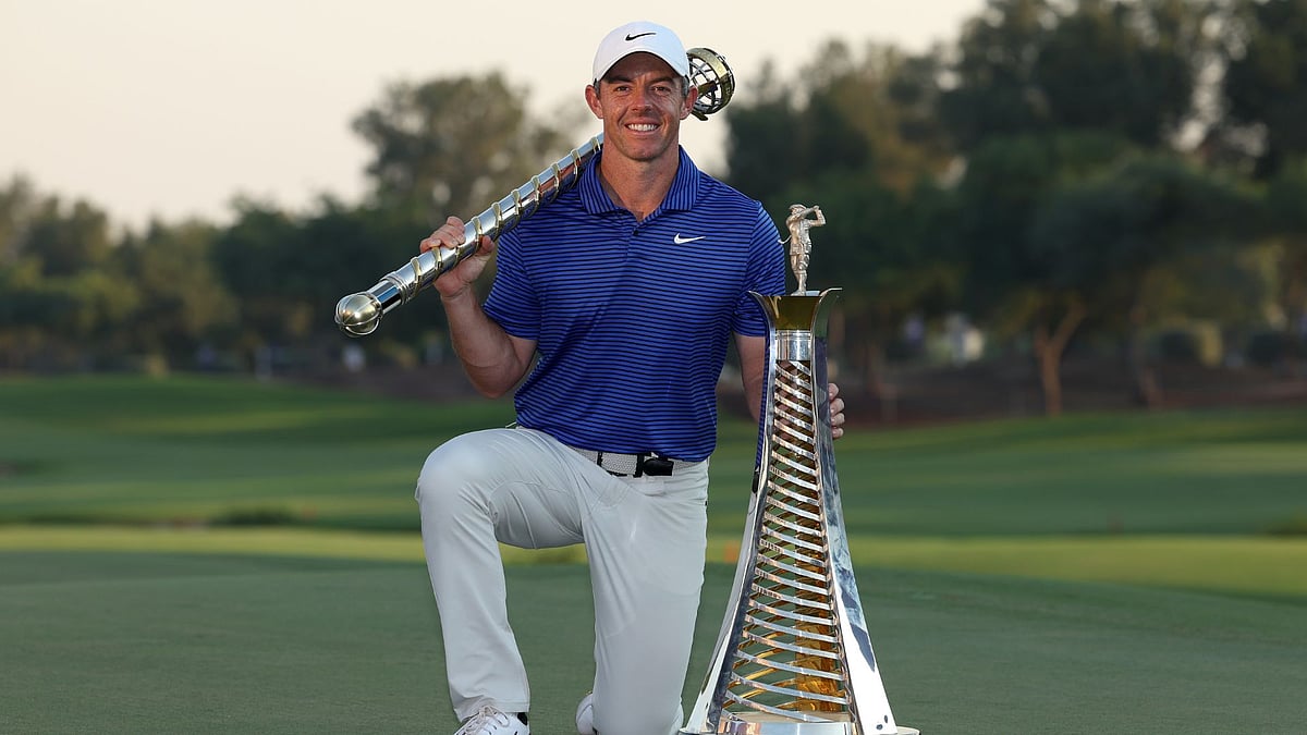 McIlroy won the DP World Championship and Race to Dubai earlier this month