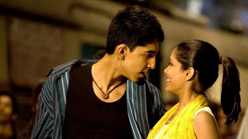 Dev Patel and Freida Pinto in Slumdog Millionaire