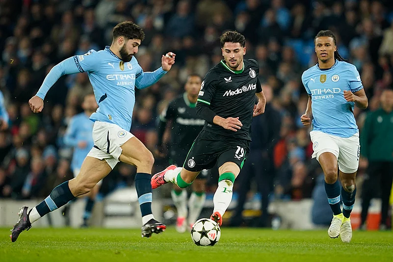 UEFA Champions League soccer Manchester City and Feyenoord gallery_Josko Gvardiol