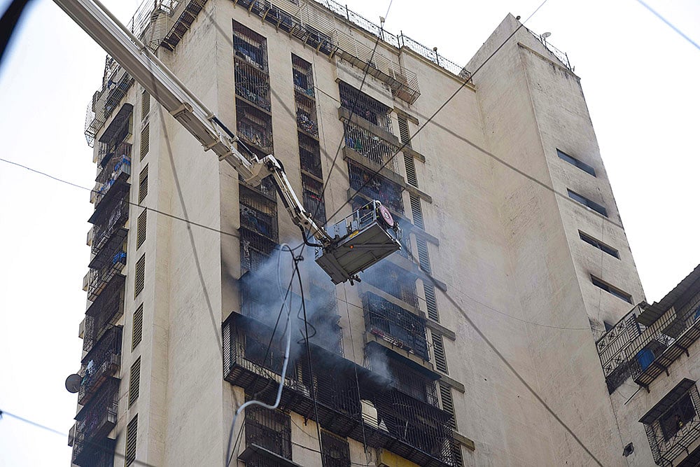 Fire in Mumbai
