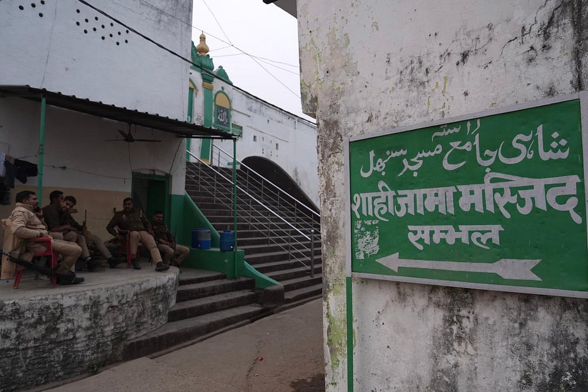 Tribhuvan Tiwari : Tight security outside Jama Masjid in Sambhal, a day after violent clashes broke out over a court-ordered mosque survey