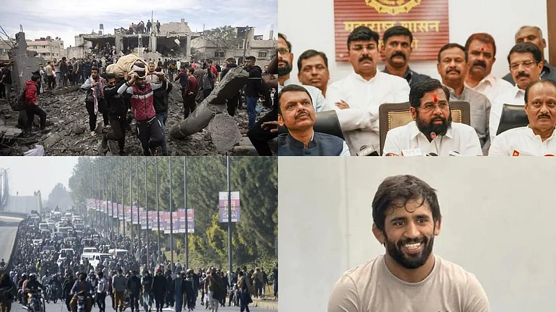 Israel Lebanon, Eknath Shinde, Bajrang Punia, Pakistan protest march