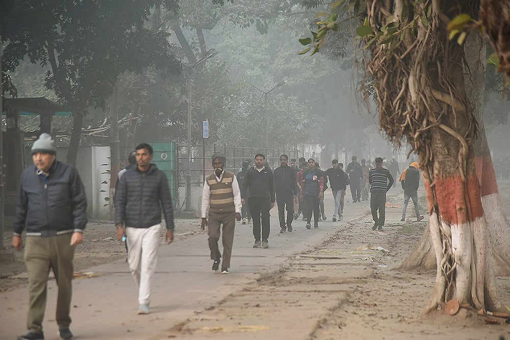 Weather: Smog in Patna