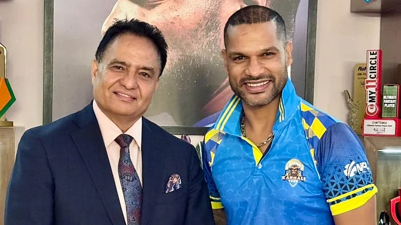 shikhar dhawan karnali yaks X npl 2024