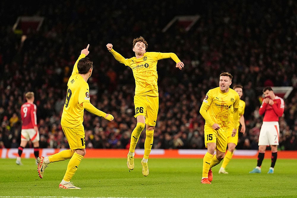 UEFA Europa League Soccer Manchester United Vs Bodo Glimt football gallery: Hakon Evjen