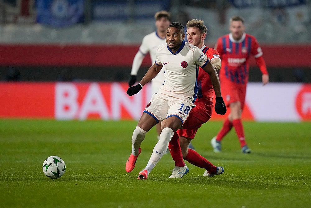 Europa Conference League Soccer FC Heidenheim and Chelsea football gallery_Christopher Nkunku