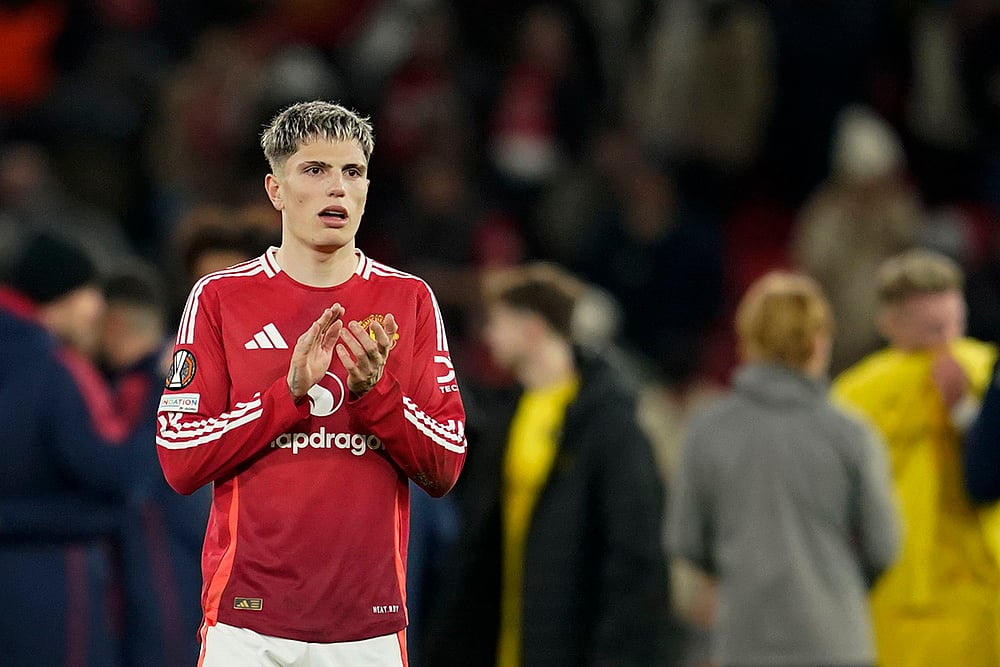 UEFA Europa League Soccer Manchester United Vs Bodo Glimt football gallery: Alejandro Garnacho