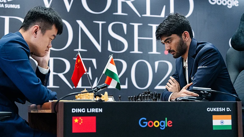 D Gukesh Vs Ding Liren