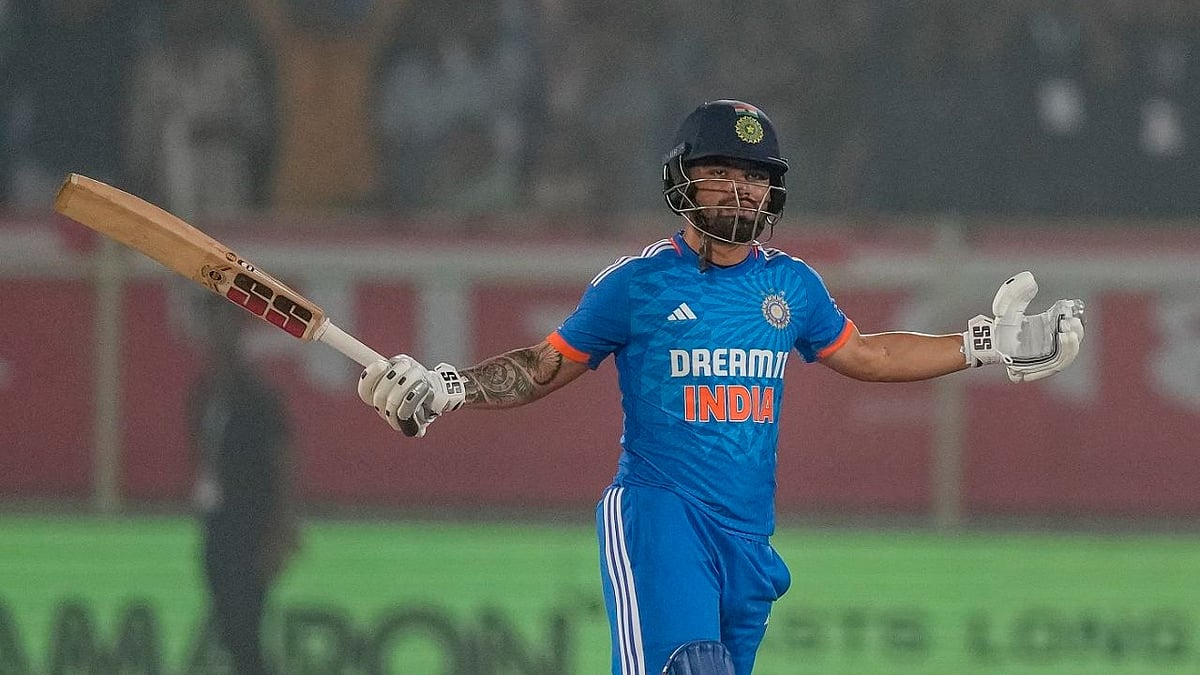 Photo: X | Mufaddal Vohra : Uttar Pradesh batter Rinku Singh.