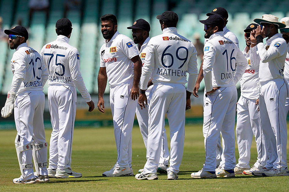 South Africa Vs Sri Lanka, 1st Test Cricket Day 2 photos from Kingsmead, Durban: Lahiru Kumara