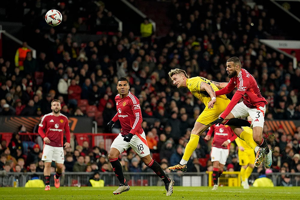 UEFA Europa League Soccer Manchester United Vs Bodo Glimt football gallery: Kasper Hogh