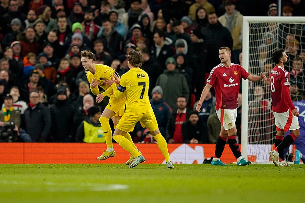UEFA Europa League Soccer Manchester United Vs Bodo Glimt football gallery: Hakon Evjen