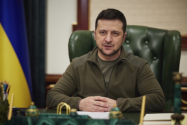 | Photo: AP : Ukrainian President Volodymyr Zelenskyy
