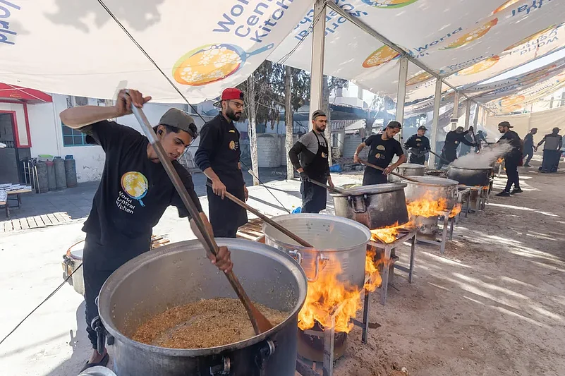Workers of World Central Kitchen in Gaza