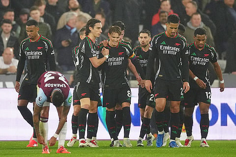 English Premier League: West Ham vs Arsenal