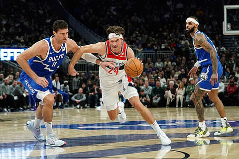 NBA Basketball Game: Milwaukee Bucks vs Washington Wizards