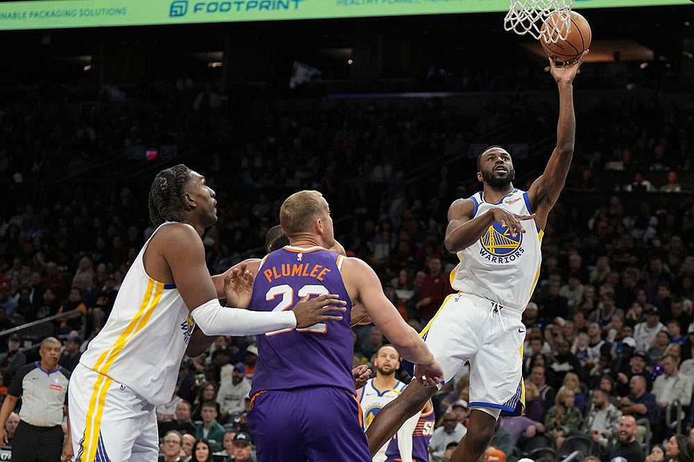 NBA: Golden State Warriors vs Phoenix Suns