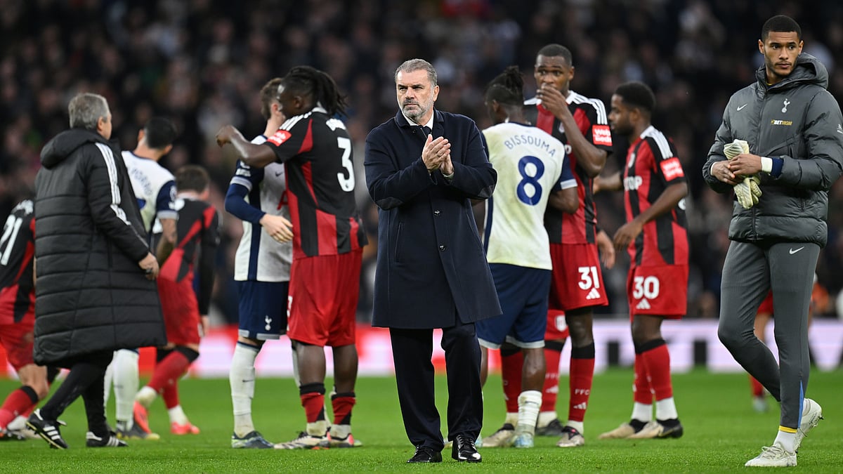 Ange Postecoglou believed Tottenham deserved a point against Fulham - null