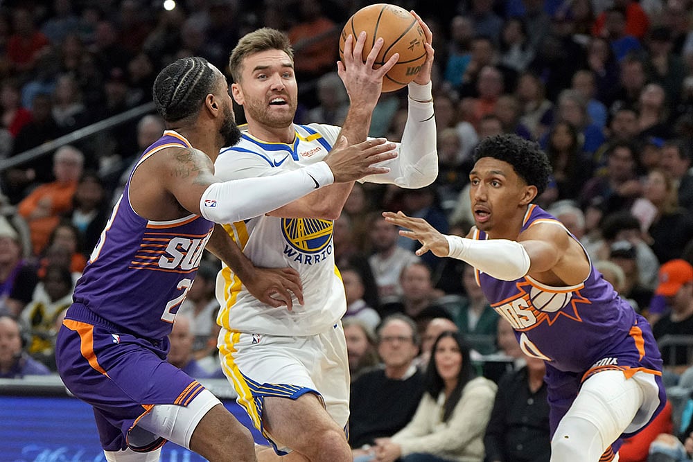 NBA Basketball: Phoenix Suns vs Golden State Warriors