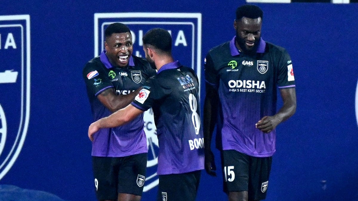 Diego Mauricio goal for Odisha FC against Bengaluru FC ISL