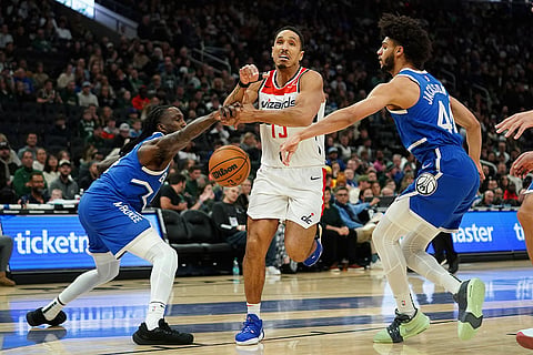 NBA Basketball: Milwaukee Bucks vs Washington Wizards