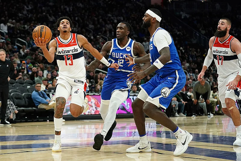 NBA Basketball Game: Milwaukee Bucks vs Washington Wizards