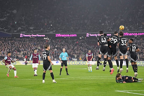 English Premier League: Arsenal vs West Ham