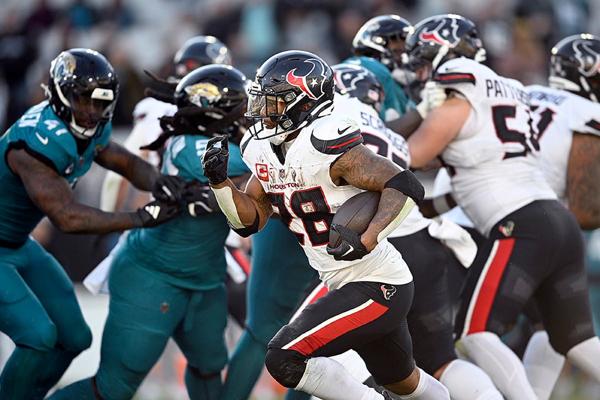 Houston Texans vs Jacksonville Jaguars NFL Football photo gallery: Joe Mixon