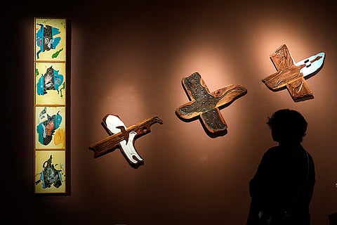 Relief Sculptures and Pitch perfect by Anandajit Ray