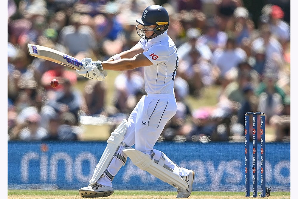 New Zealand Vs England 1st Cricket Test match photo: Jacob Bethell 