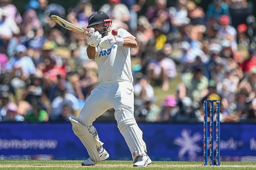 New Zealand Vs England 1st Cricket Test match photo: Daryl Mitchell