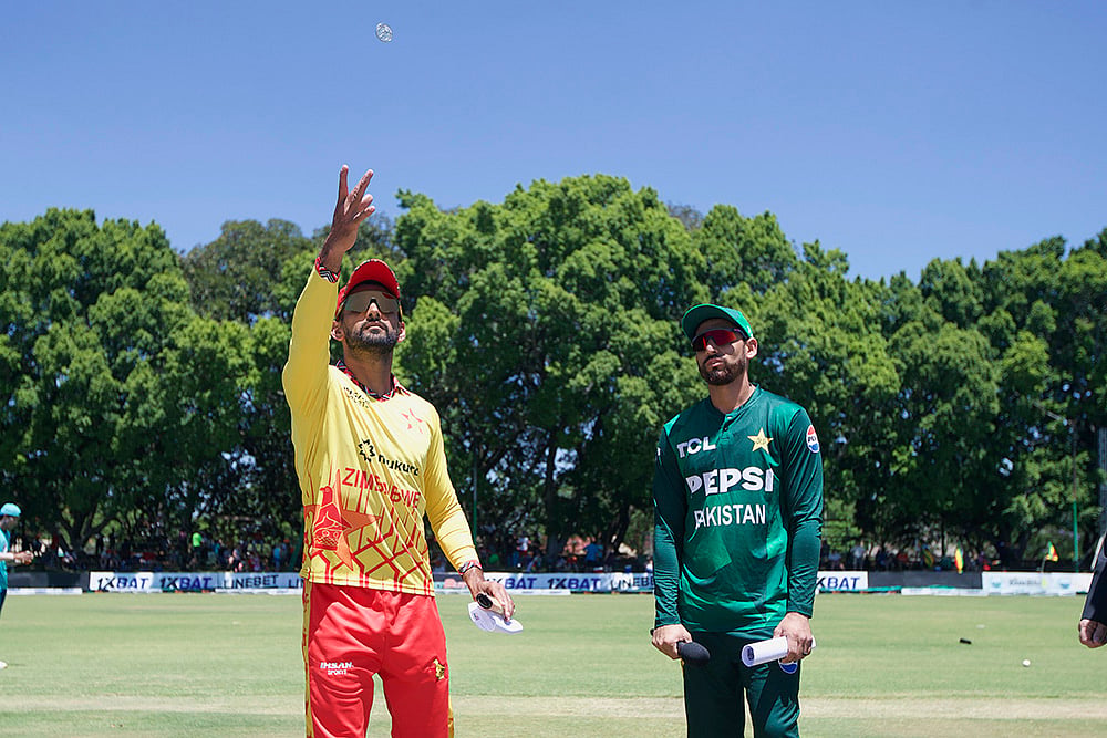 Zimbabwe vs Pakistan T20I Cricket match at Queens Sports Club in Bulawayo photo: Sikandar Raza