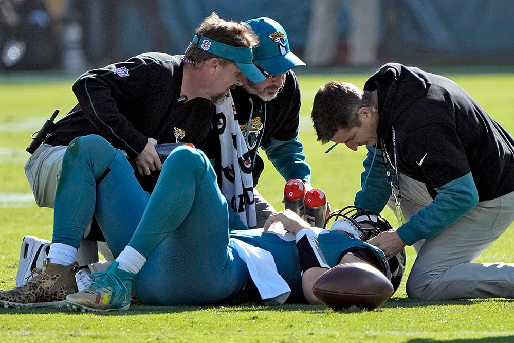 Houston Texans vs Jacksonville Jaguars NFL Football photo gallery: Trevor Lawrence