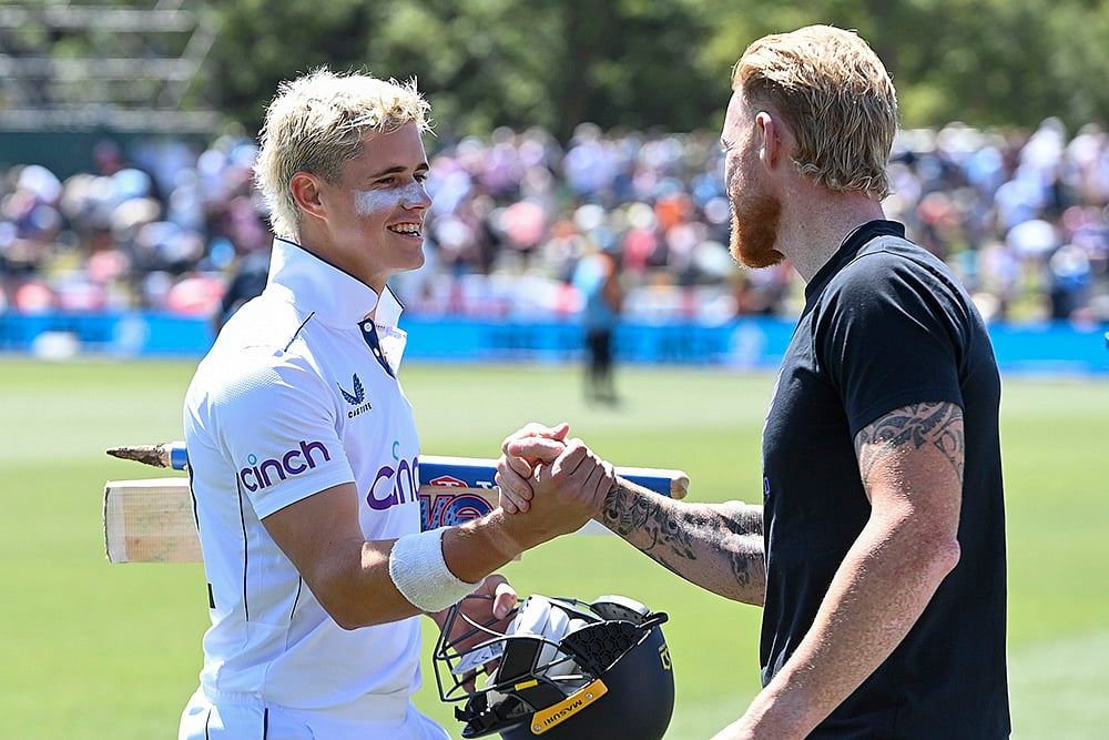 New Zealand Vs England 1st Cricket Test match photo: Jacob Bethell