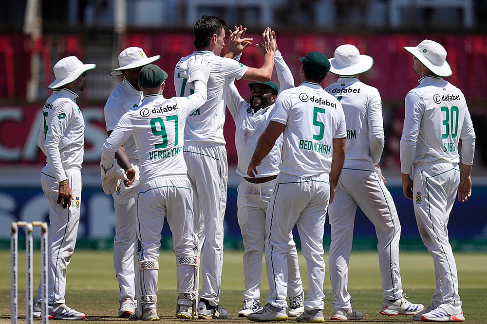 South Africa vs Sri Lanka 1st Cricket Test match Day 4 photo: Marco Jansen