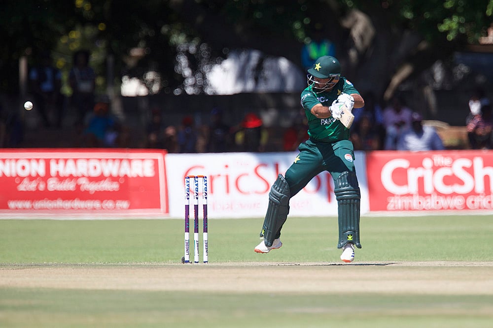 Zimbabwe vs Pakistan T20I Cricket match at Queens Sports Club in Bulawayo photo: Omair Bin Yousuf