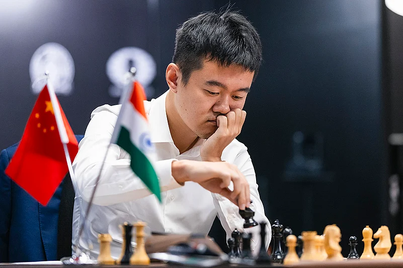 FIDE World Chess Championship 2024 Ding Liren vs D Gukesh photo gallery: 4