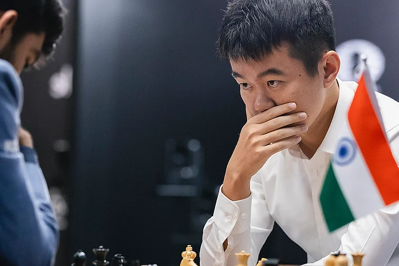 FIDE World Chess Championship 2024 Ding Liren vs D Gukesh photo gallery: 2