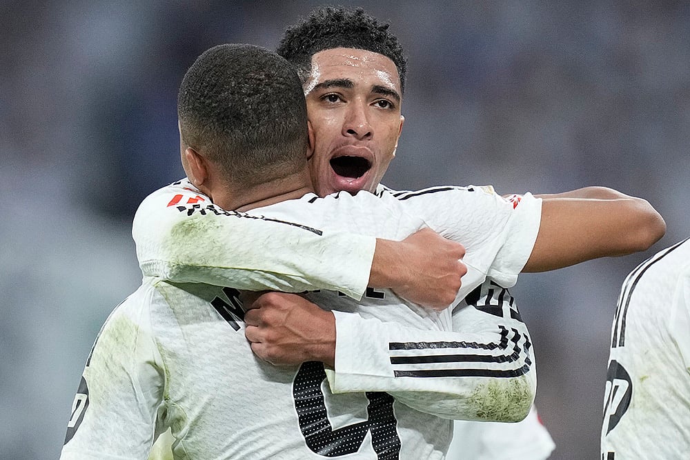 Spain La liga Soccer Real Madrid vs Getafe football photo gallery:  Jude Bellingham