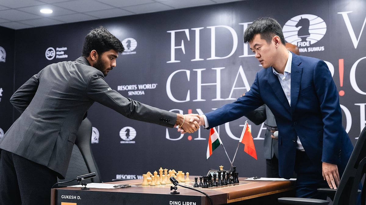 Gukesh-Ding-Liren-Chess-World-Championship-X-Photo