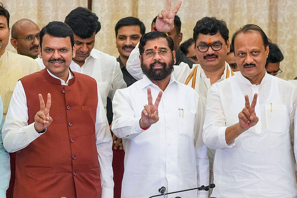 Mahayuti press conference
