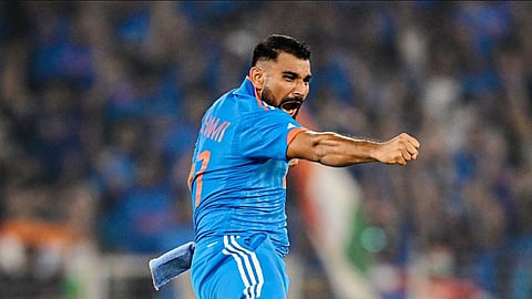 Bengal cricketer Mohammed Shami.