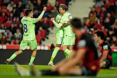 Spain Soccer La Liga: Mallorca vs Barcelona