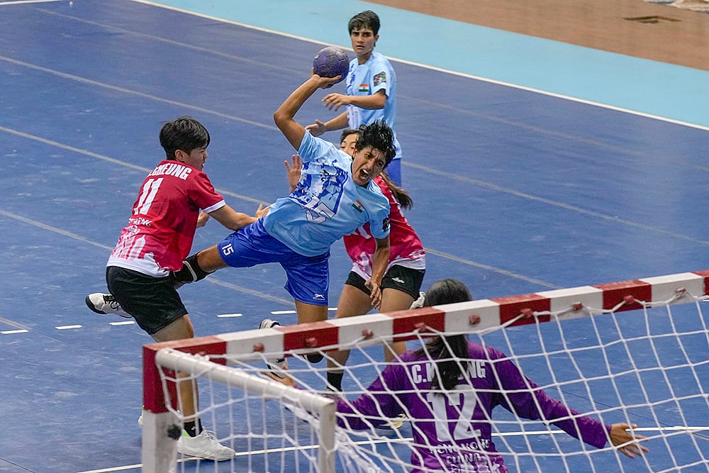Asian Women’s Handball Championship 2024 India vs Hong Kong-China photos: Bhawana 
