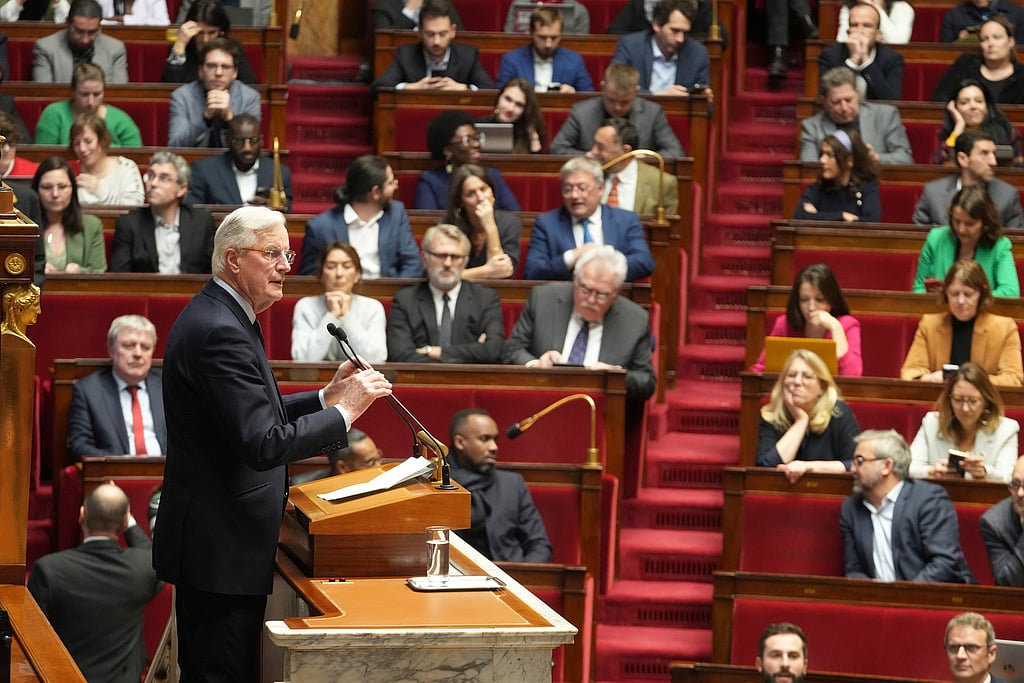 | Photo: AP : No-Confidence Vote In Parliament Could Push France Into Political Turmoil Again 