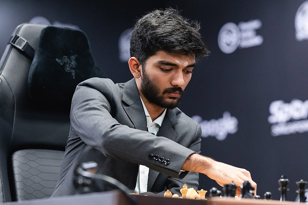 | Photo: FIDE/Eng Chin An via PTI : World Chess Championship 2024: 
